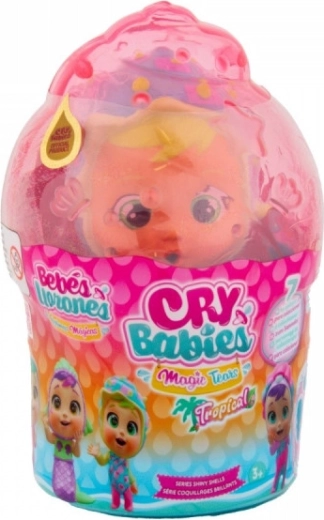 Cry Babies Magic Tears Shiny Shells Interaktywna Lalka Sandy
