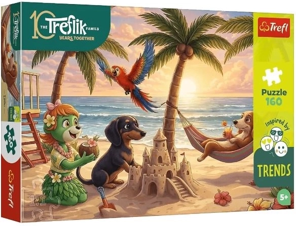 Puzzle Trefl Trends „Borsucze troski” 160 elementów