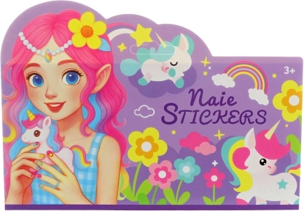 Naklejki na paznokcie dla dzieci - 1 sztuka