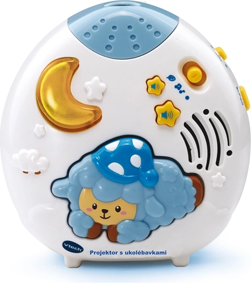 Projektor Vtech z kołysankami i barankami na niebie