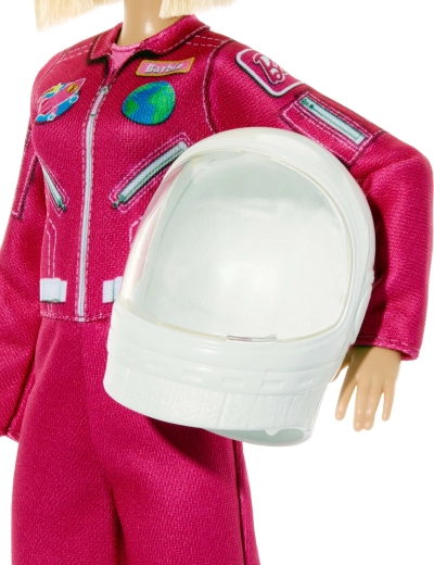 Odpinany biały hełm do kosmicznych misji