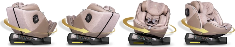 Obrotowa baza 360° dla łatwego dostępu