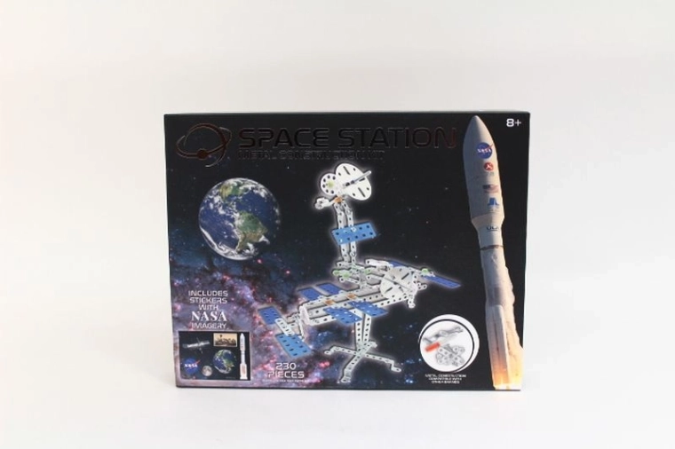 Metalowa stacja kosmiczna NASA – zestaw konstrukcyjny 230 elementów