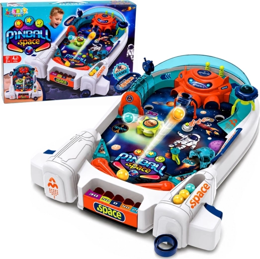 Pinball Space – kosmiczna mechaniczna gra pinball z 8 kulkami