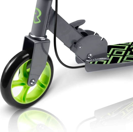 Płynna jazda dzięki dużym kołom PU 145 mm