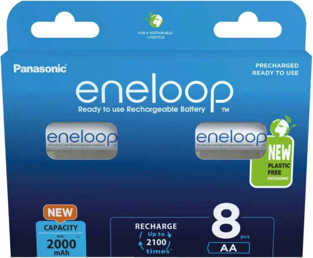 Akumulatory Eneloop AA 2000 mAh 8 szt.
