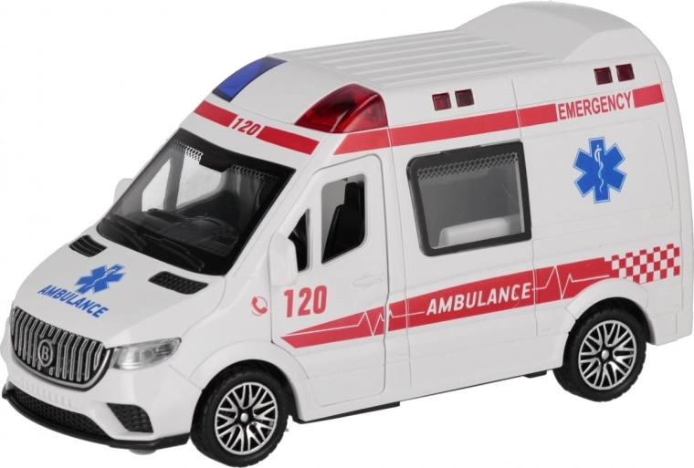 Światła i syreny jak w prawdziwym pojeździe