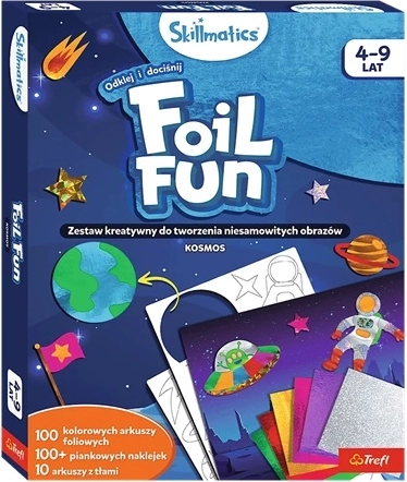 Trefl Skillmatics FoilFun Kosmos – kreatywny zestaw z foliami