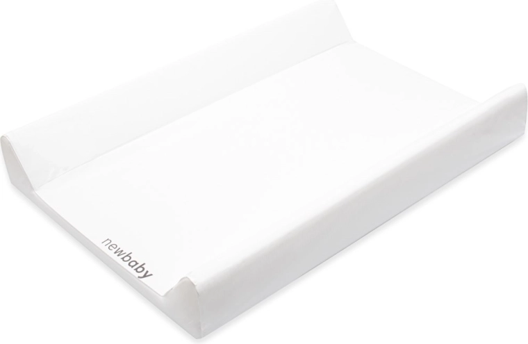Miękka mata do przewijania New Baby Basic white 49 × 70 cm
