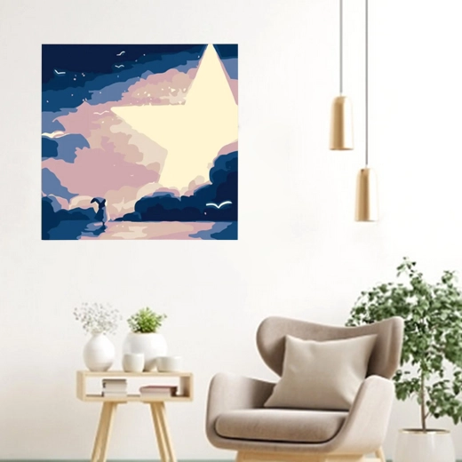 Relaks i dekoracja w jednym: motyw gwiazdy