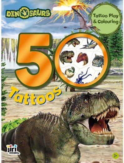 Zestaw tatuaży Dinozaury