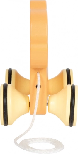 Ciche, gumowane kółka dla płynnej jazdy