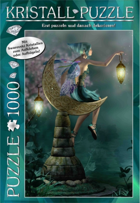 Puzzle z kryształkami Swarovskiego Senna wróżka 1000 elementów