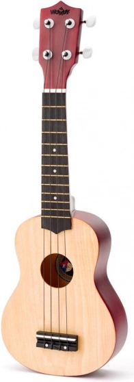 Drewniane ukulele dla dzieci