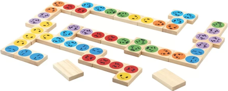 Emocje jako wesołe domino
