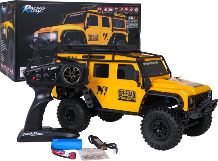 Terenowe auto RC Climbing beast 4x4 1:10 piaskowe
