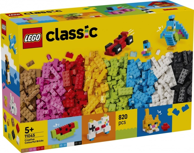 LEGO Classic kreatywne kolorowe klocki
