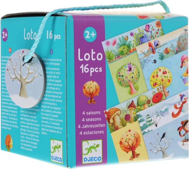 DJECO Loto – cztery pory roku