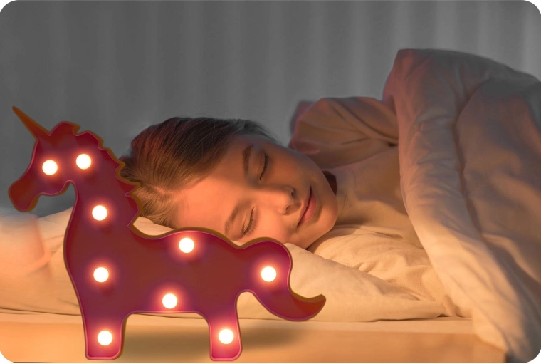 Delikatne i bezpieczne światło LED bez oślepiania