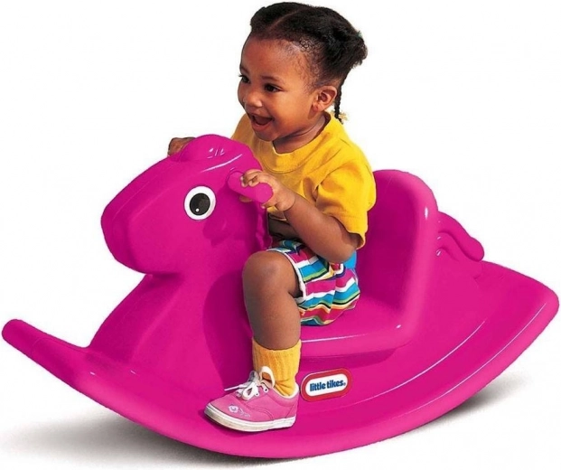 Little Tikes Koń na biegunach – magenta 1 szt.