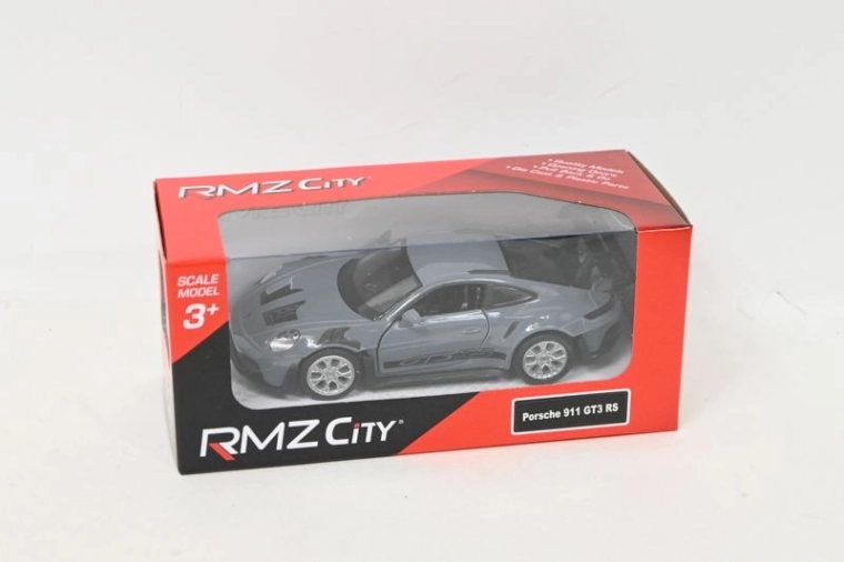 Model auta RMZ Porsche 911 GT3 RS 2023 1:37 srebrny