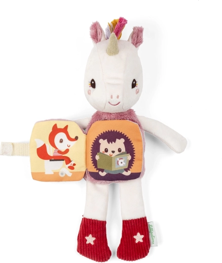 Materiałowa książeczka z opowieścią na brzuszku