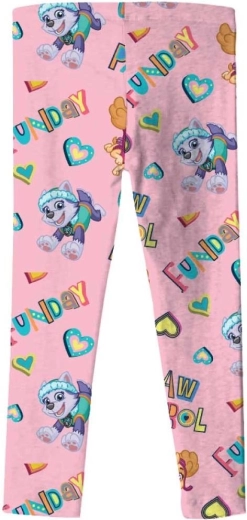 Dziewczęce legginsy Psi Patrol różowe