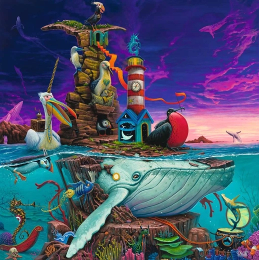 Ravensburger puzzle kwadratowe Archipelag 500 elementów