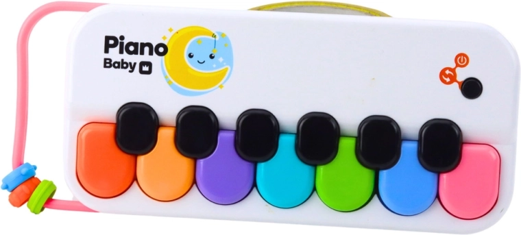 Nauka przez zabawę z 8 kolorowymi klawiszami