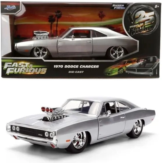 Jada Dodge Charger 1970 z filmu Szybcy i wściekli, edycja rocznicowa 1:24
