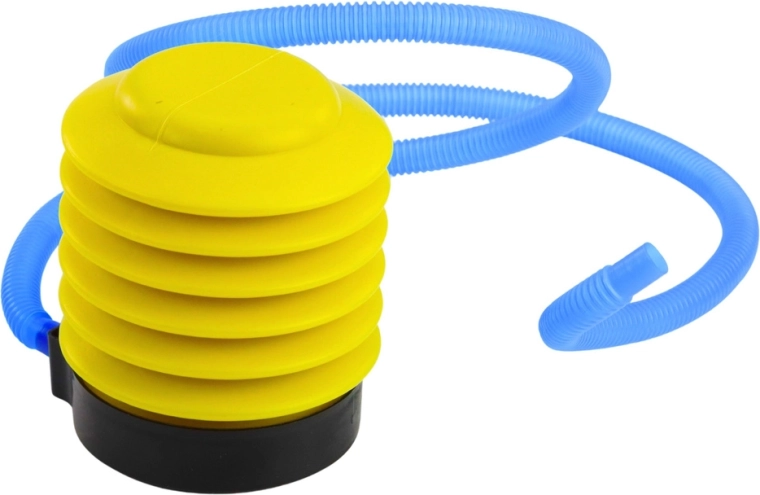 Łatwe pompowanie dzięki pompce nożnej