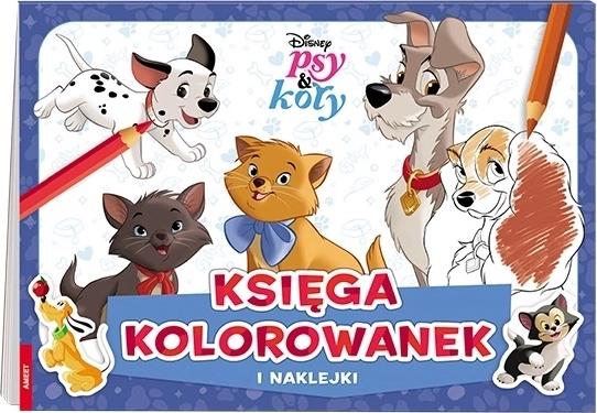 Ameet Disney – Psy i koty: książka do kolorowania