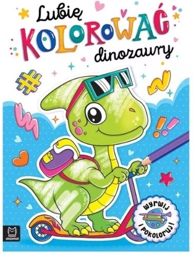 Lubię kolorować dinozaury