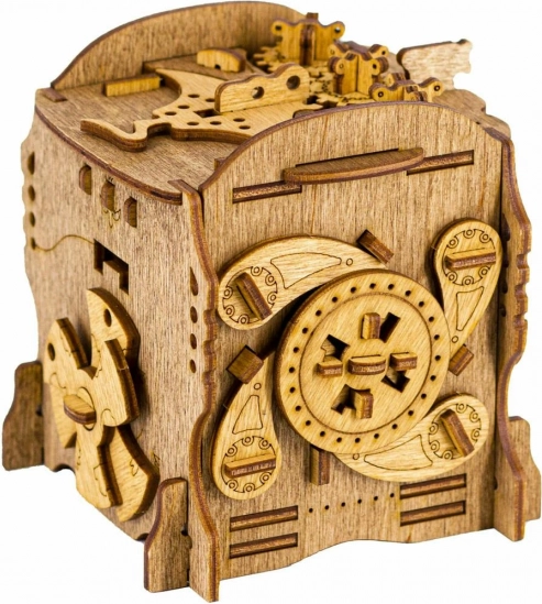 iDventure drewniana mechaniczna łamigłówka Nautilus kapitana Nemo