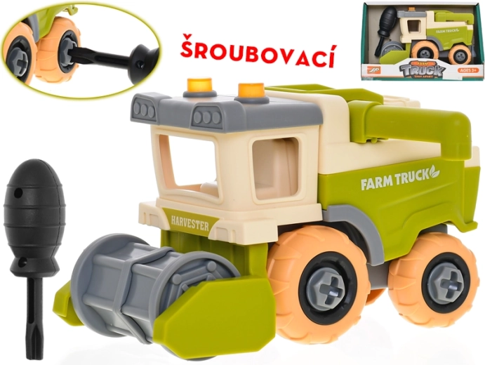 Kombajn do skręcania 15 cm z wolnym biegiem