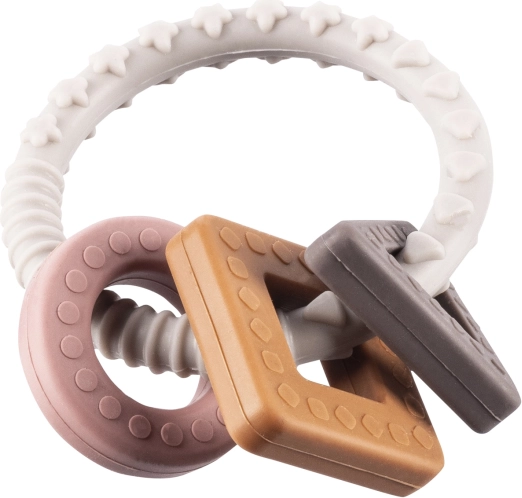 Silikonowy gryzak Shape, Multicolor