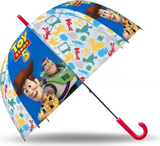 Dziecięcy przezroczysty automatyczny parasol Toy Story 46 cm - 1 sztuka