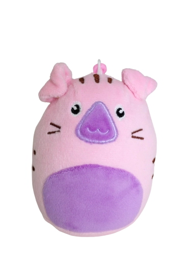 Mówiąca pluszowa maskotka Tajemniczy Pucułki z klipsem