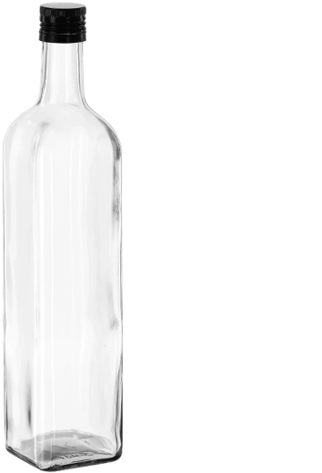Szklana butelka Marasca 750 ml z metalową zakrętką 30 mm