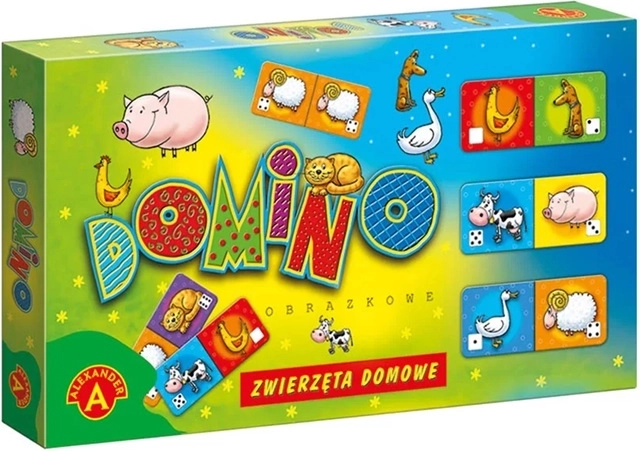 Alexander domino obrazkowe – zwierzęta domowe