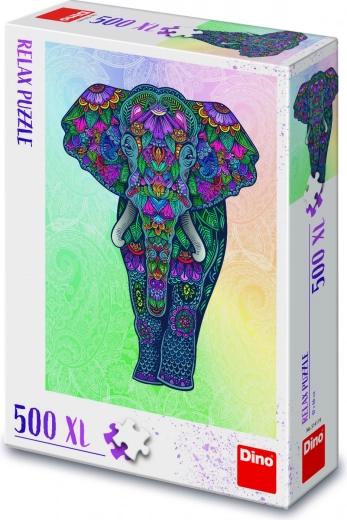 puzzle słoń relax 500 xl elementów