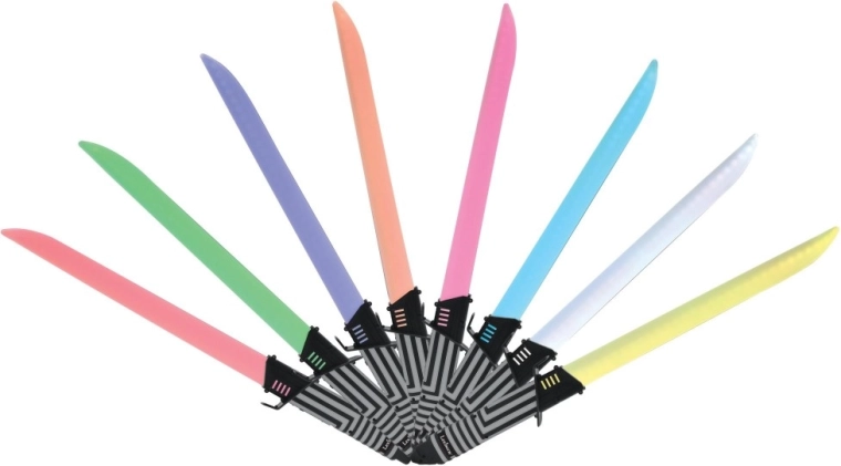 Lexibook świecący miecz laserowy z efektami dźwiękowymi, 68 cm, RGB