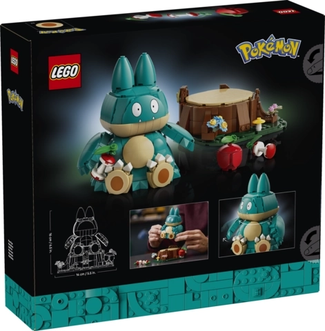 Kolekcjonerski zestaw LEGO Pokémon dla dorosłych