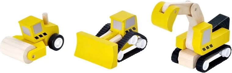 PlanToys pojazdy budowlane do toru samochodowego