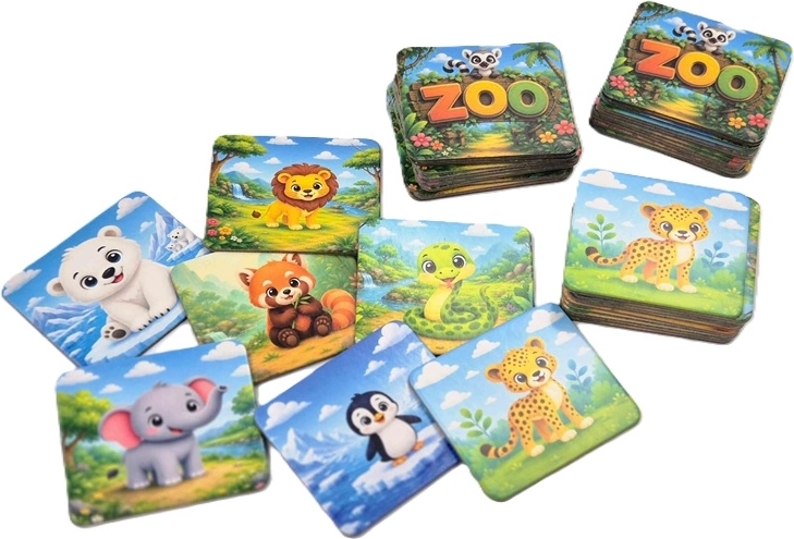 Pexeso Pamięć Zoo