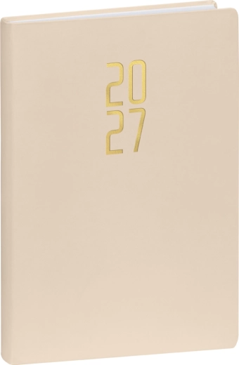 Notique dzienny kalendarz Ponza 2027 beżowy 15 × 21 cm