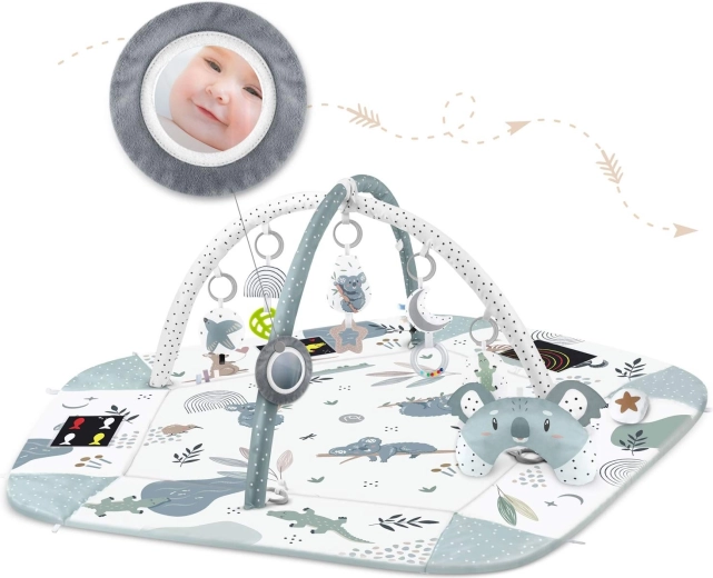 Przestronna i miękka strefa do zabawy i na brzuszek