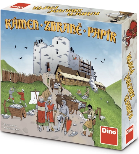 Kamień, broń, papier II (taktyczna rodzinna gra planszowa)