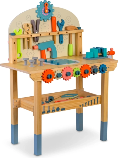 Kompletny zestaw drewnianych narzędzi