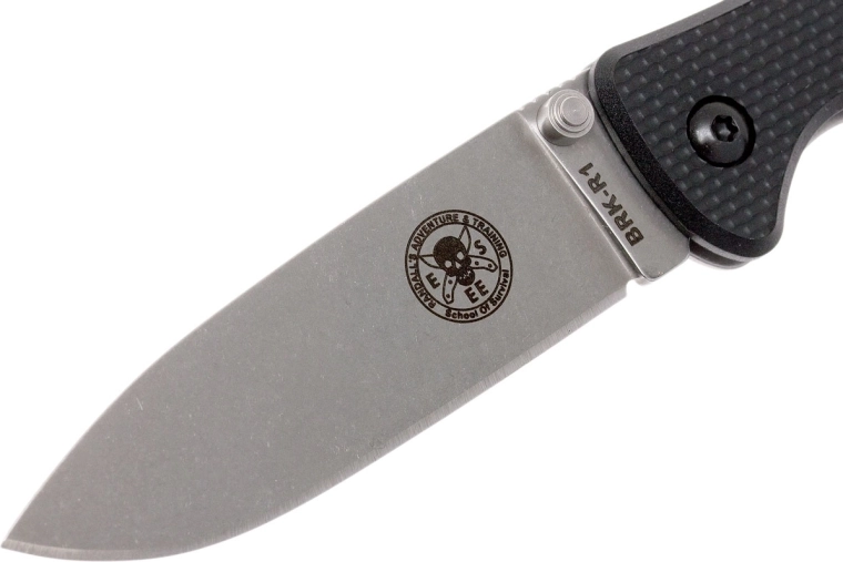 Wytrzymałe ostrze D2 z wykończeniem stonewash